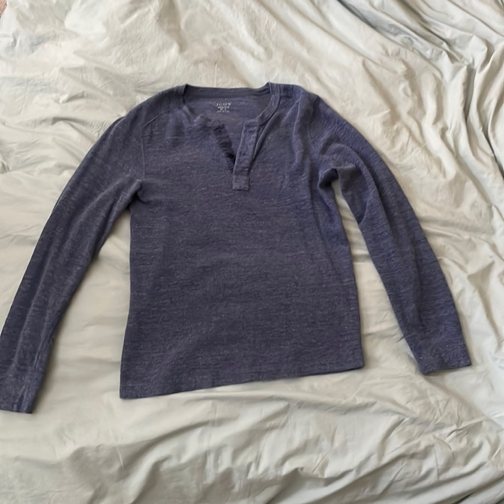 Men’s medium slim Henley thermal